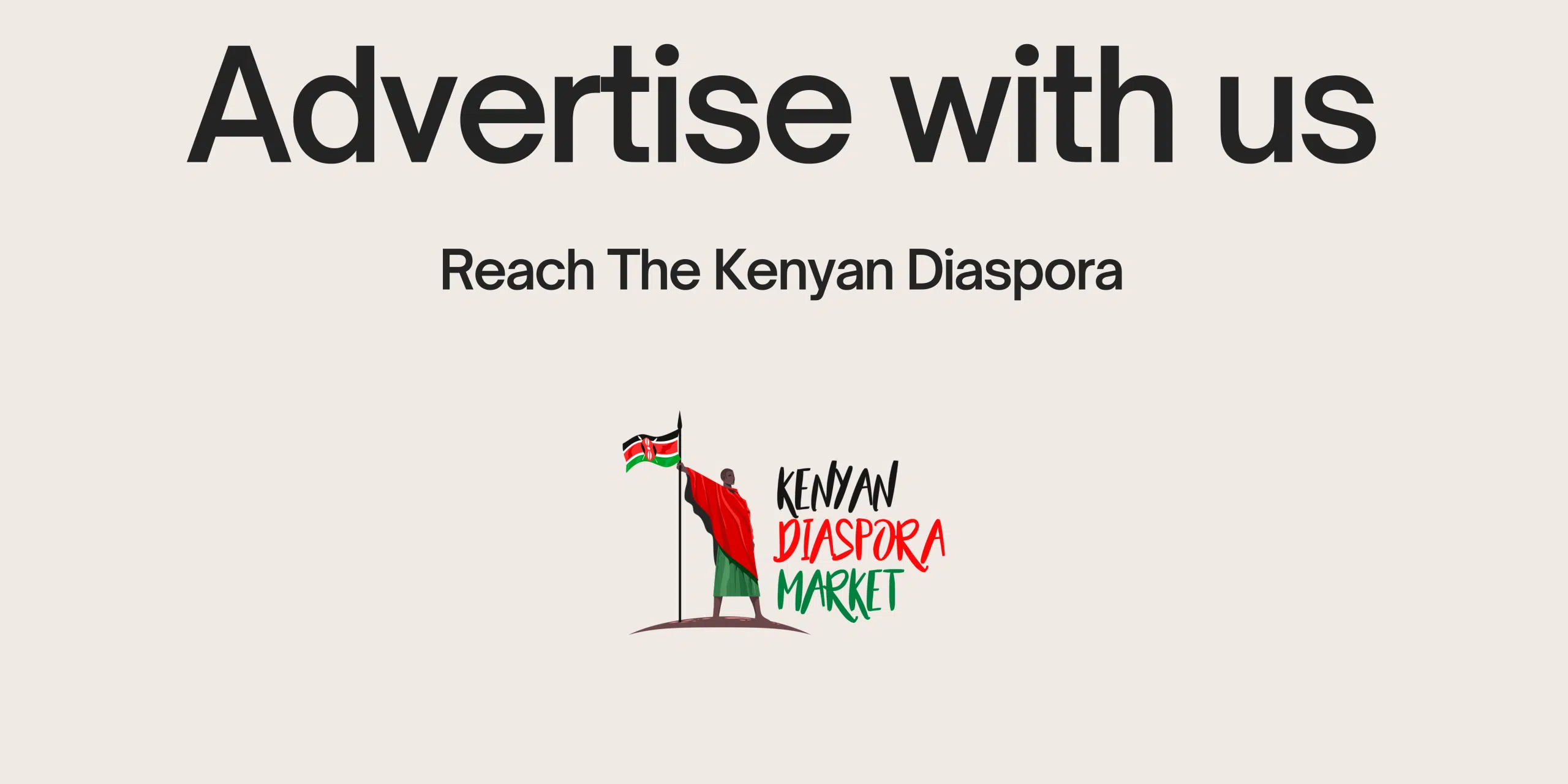 Advertise on Kenyan Diaspora Market