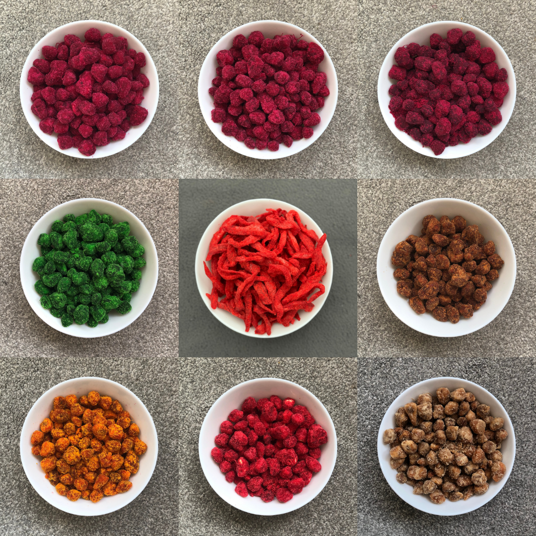 Different colours and varieties of Kenyan Mabuyu